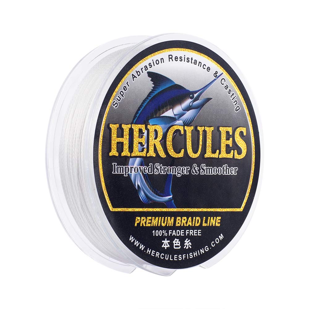 HERCULES Braided Fishing Line, Not Fade, 1094 Yards PE Lines, 4 Strands  Multifilament Fish Line, 40lb Test for Saltwater and Freshwater, Abrasion  Resistant, Green, 40lb, 1000m - Yahoo Shopping