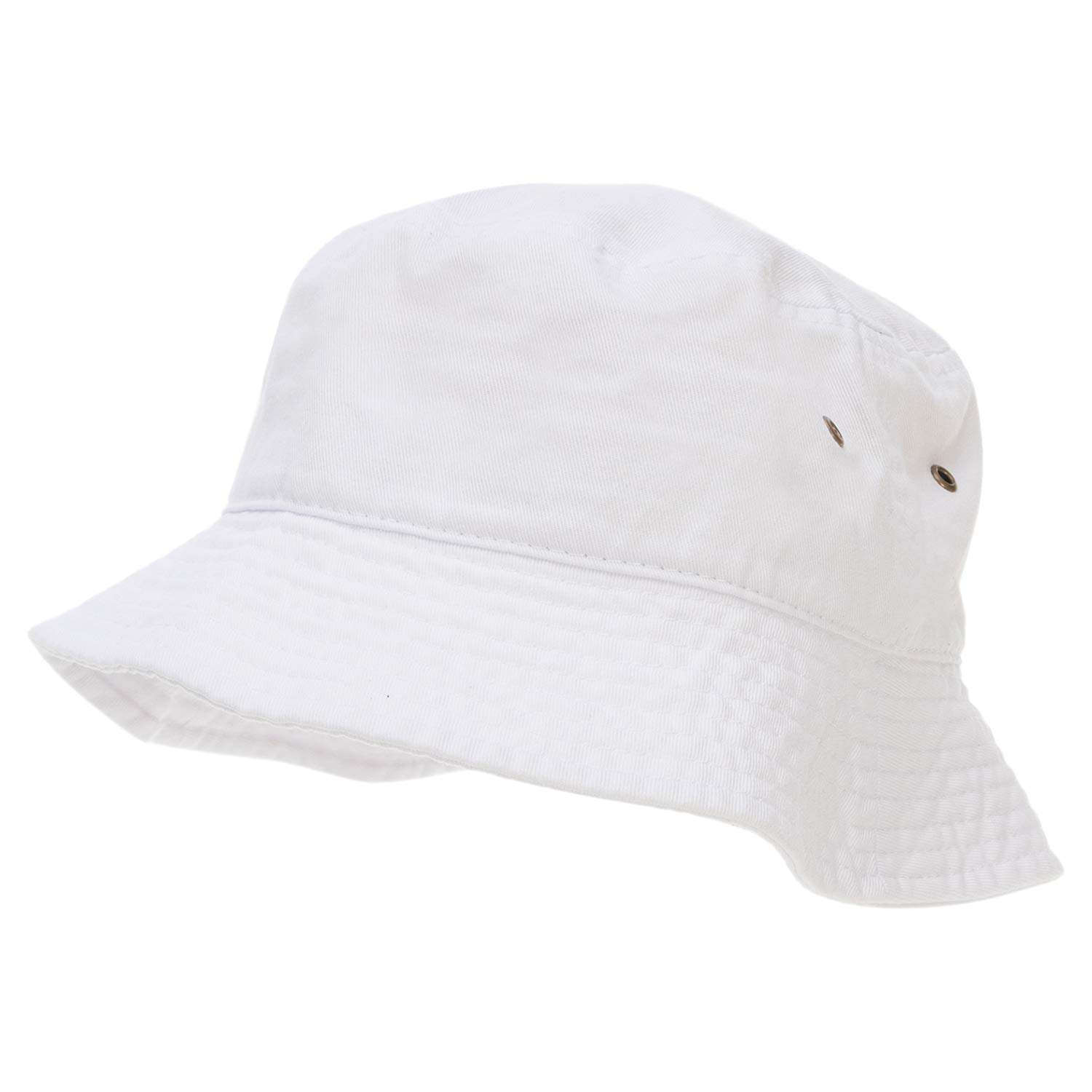 Cotton bucket hat - White - Men