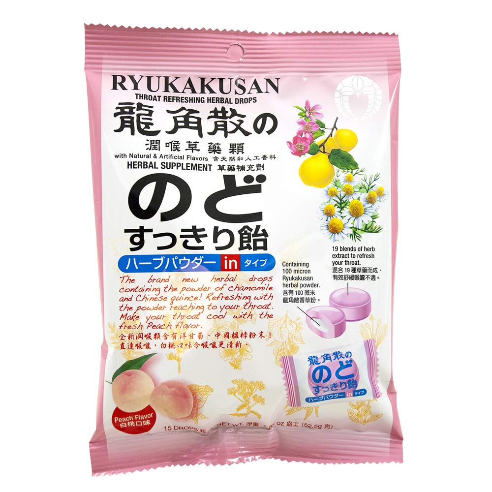 Ribon Raw Yuzu Citrus Herbal Cough Drops 90g – Japanese Taste