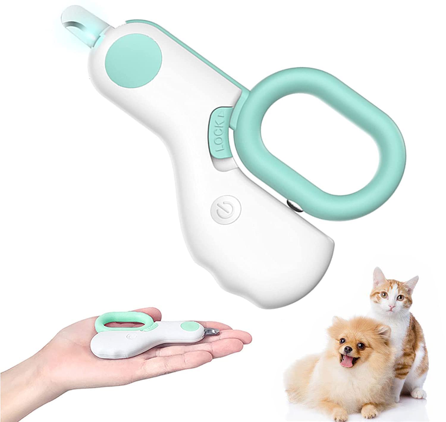 Nail Clippers With Led Light For Dogs Cats, Nail Clippers For Cats