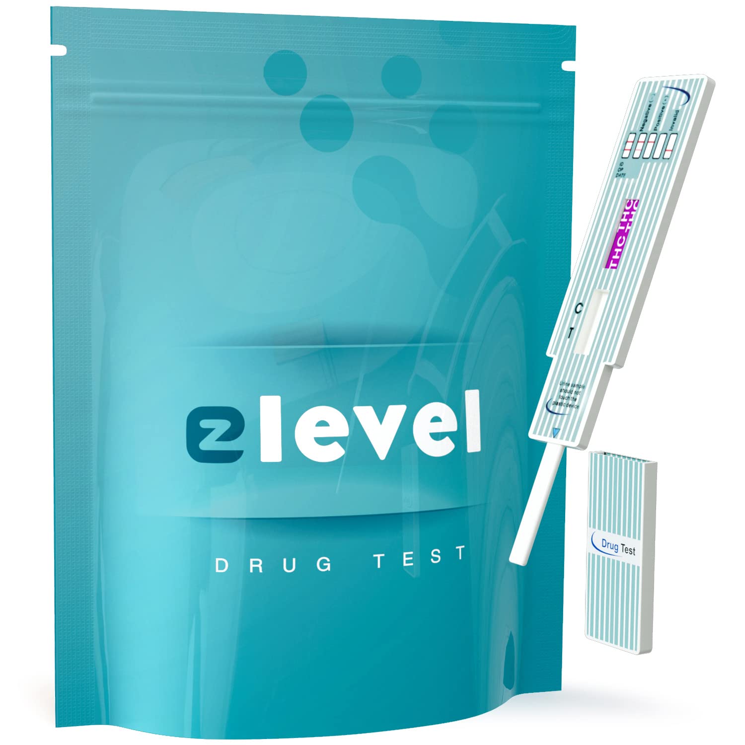 EZ Level Marijuana THC Drug Test Kit (15 Count) 15 Count (Pack of 1)