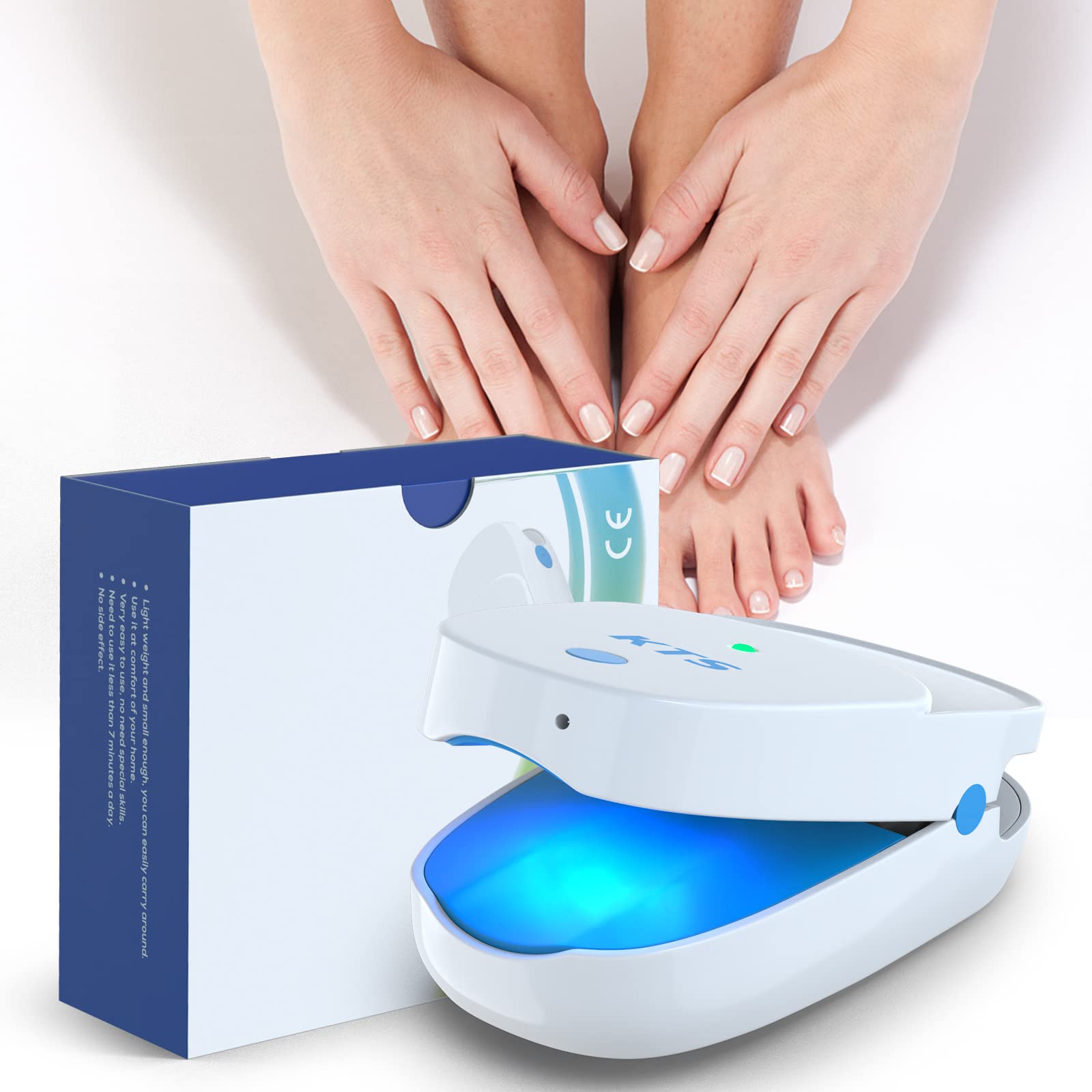 KTS Rechargeable Onychomycosis Treatment Device Highly Effective Light ...