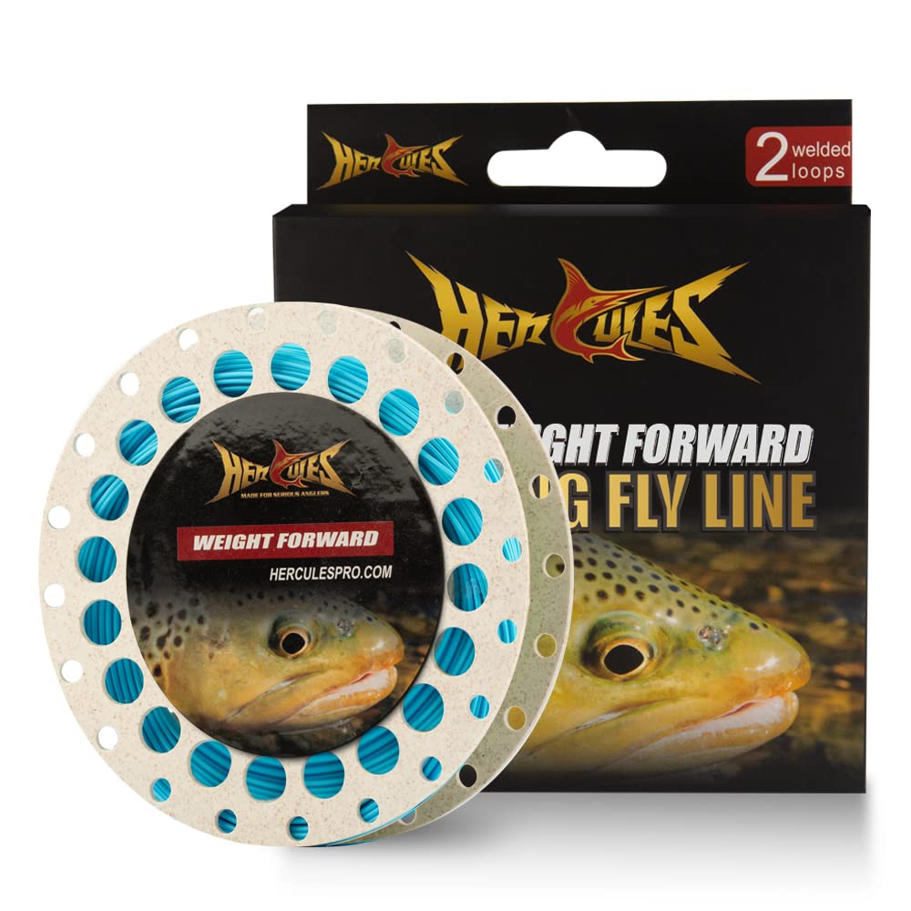 HERCULES Fly Fishing Line Floating Weight Forward Fly Line with