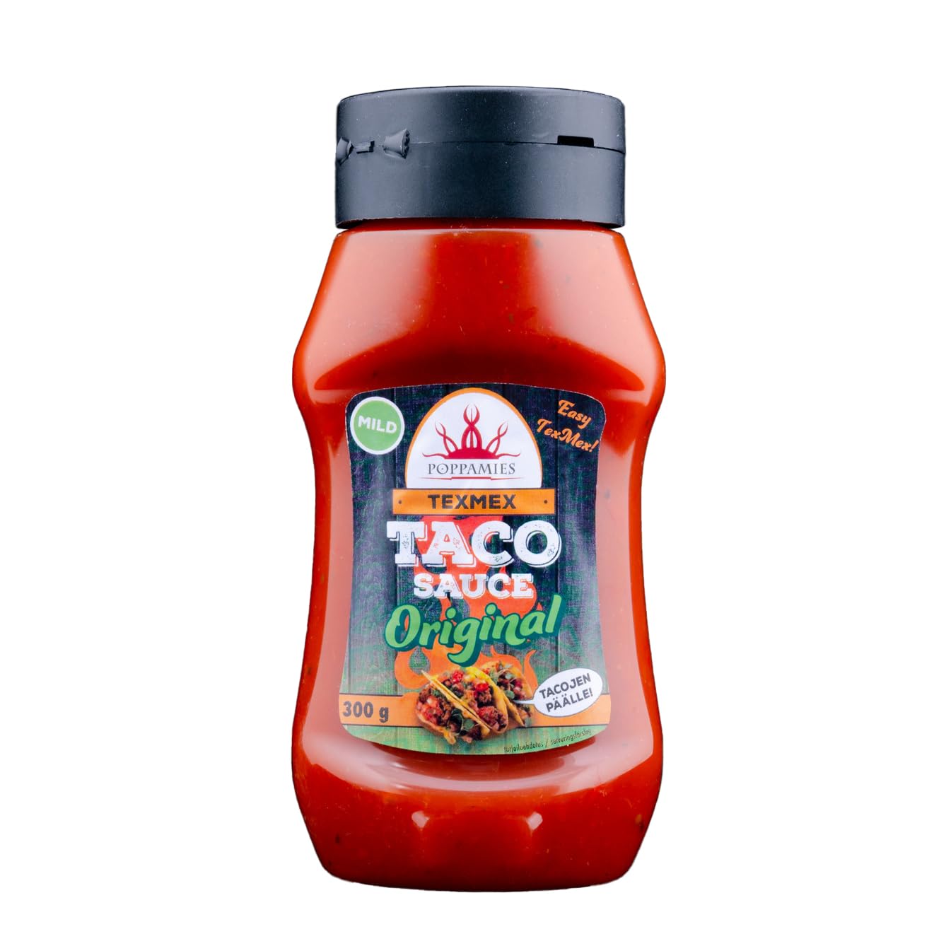 Texmex Taco Sauce Original - Vegan Gluten Free Lactose Free - Spiciness:  Mild - 300g