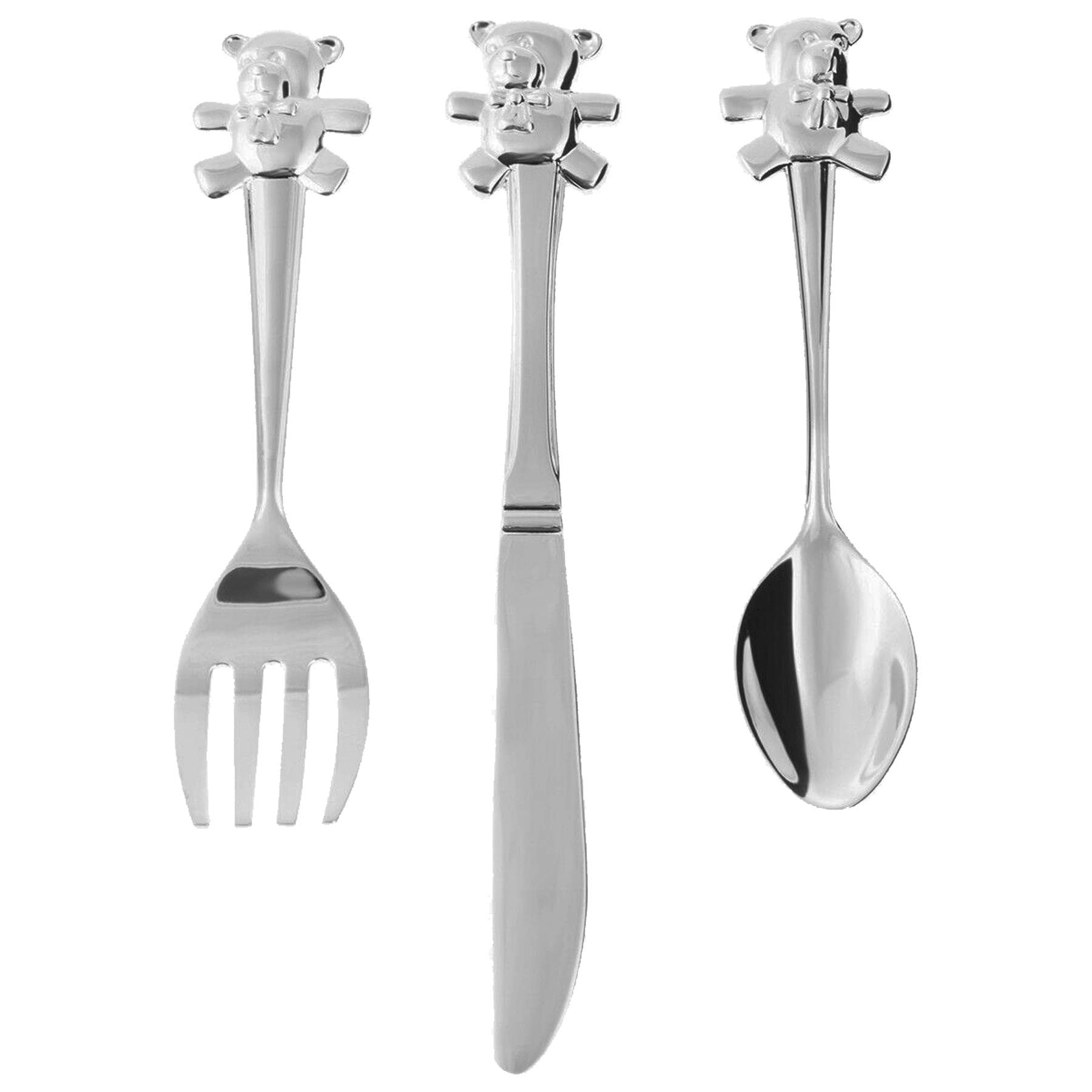 Baby cutlery sale set silver