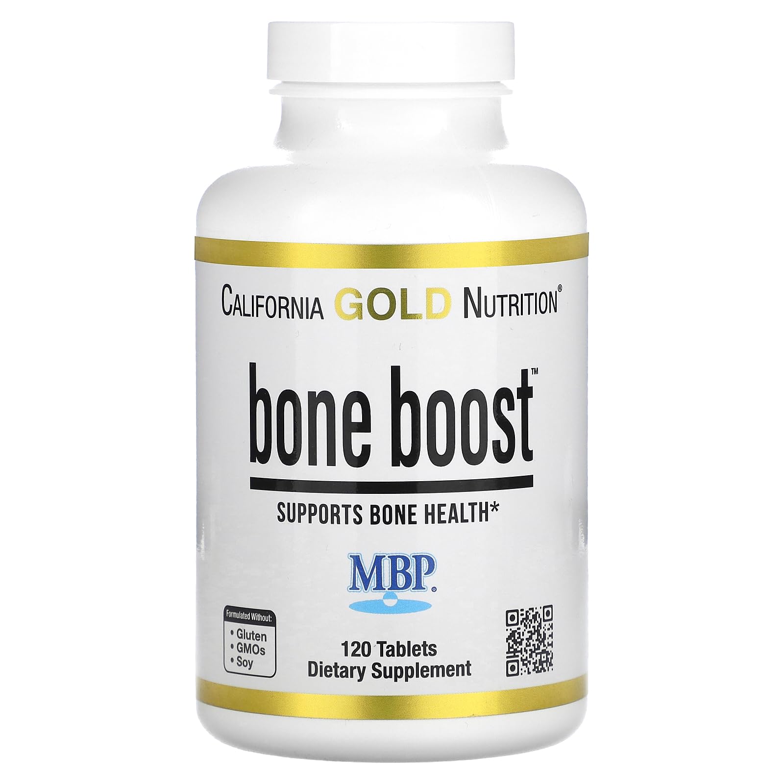 California Gold Nutrition Bone Boost Supplement Support for Bone