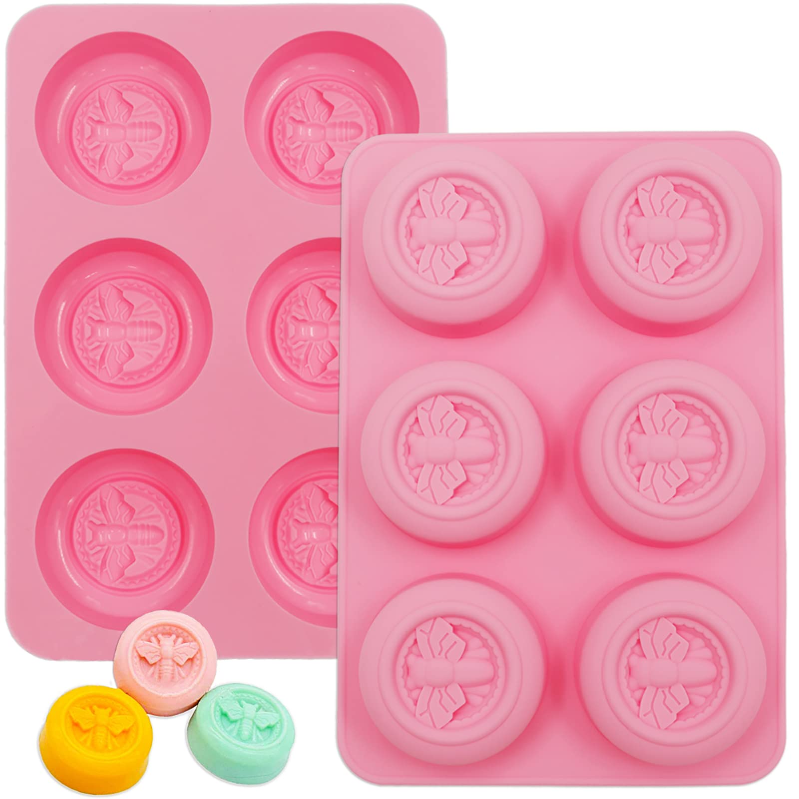 9 Cavity Soap Molds Silicone Mold for Making Handmade Soap Lotion