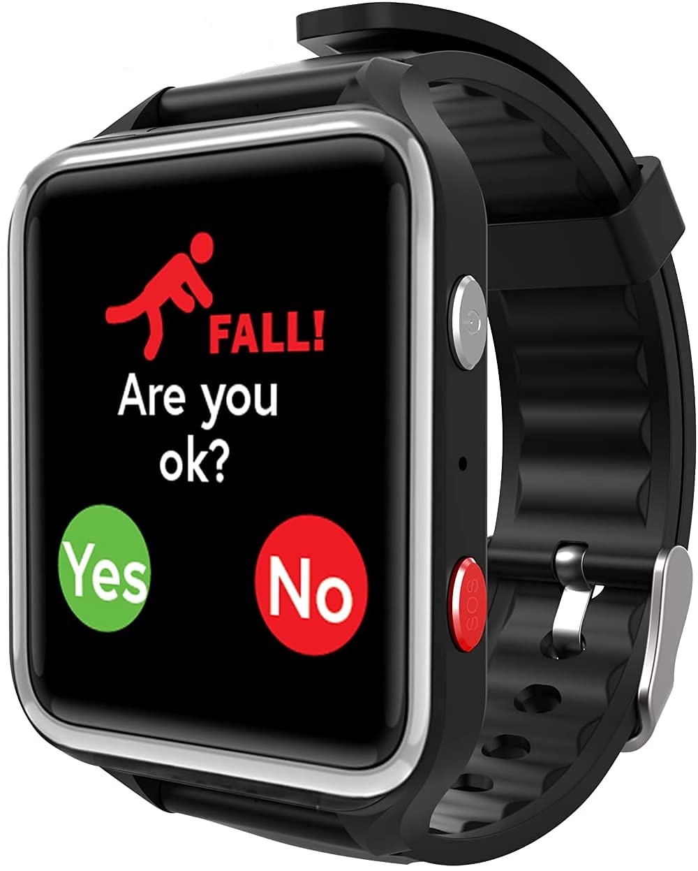 Smart Watch Elderly Fall Alarm, Elderly Gps Tracker Watch