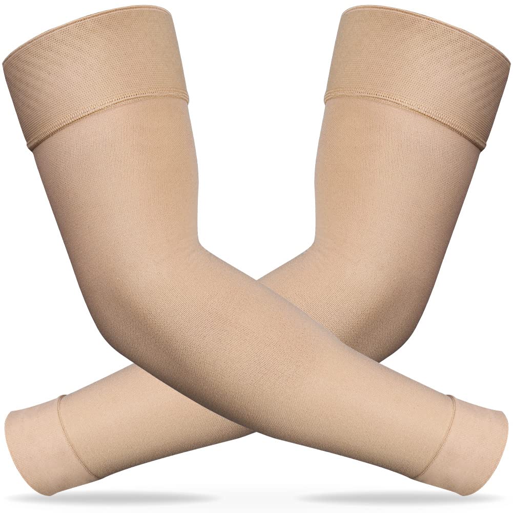 Ailaka Medical Compression Socks with Zipper, Knee High 15-20 mmHg