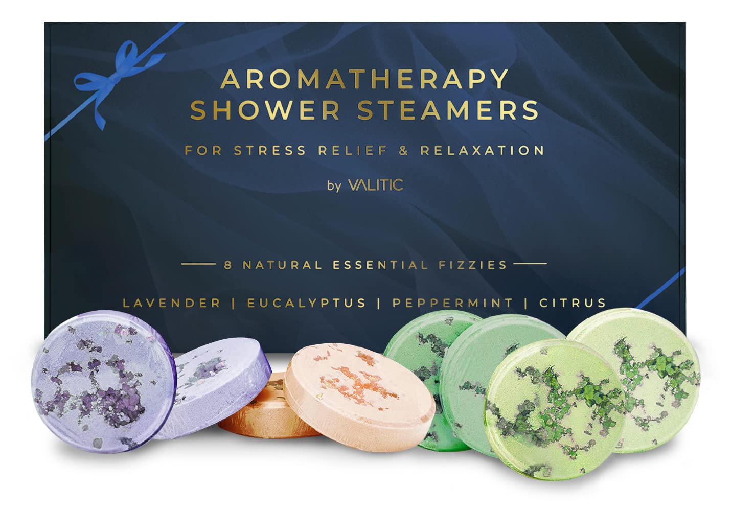 Aromatherapy Shower Steamers - Citrus, Lavender, Eucalyptus Mix Pack