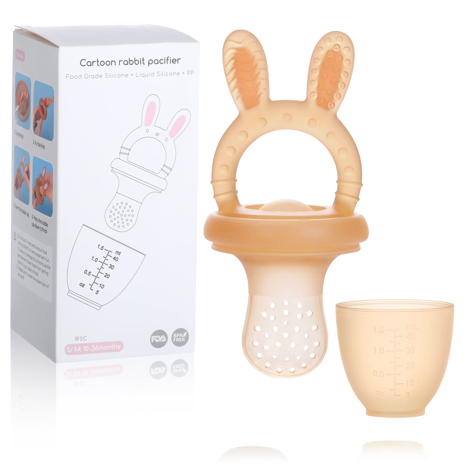 Infant Fruit/Food Feeder, Silicone Infant Feeder, Infant Self Feeder