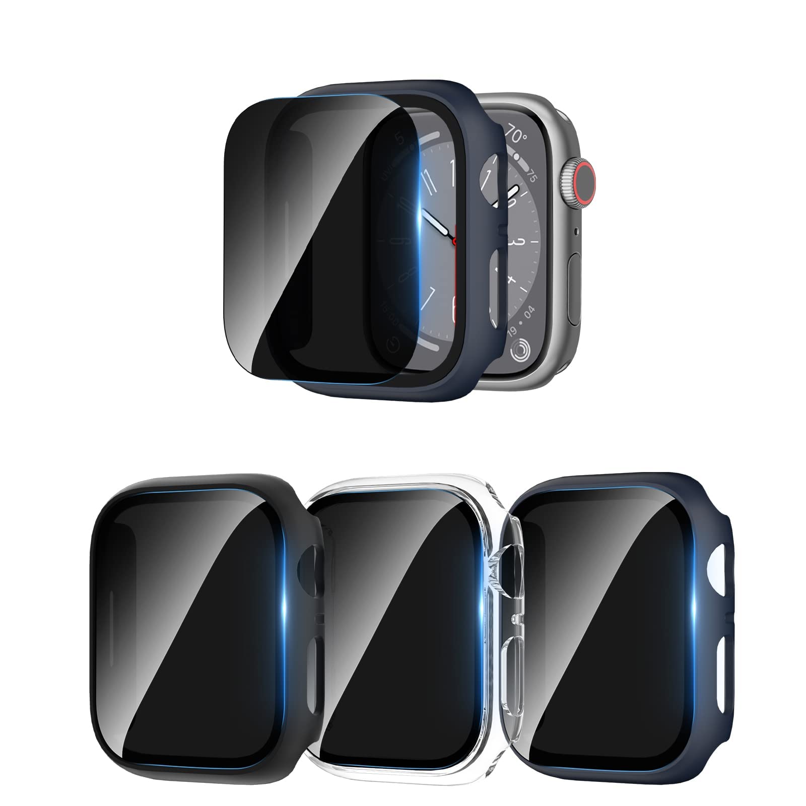 3 Pack] Privacy Screen Protector for Apple Watch SE (2Nd Gen)/Se/6/5/4  40Mm, Ha | eBay