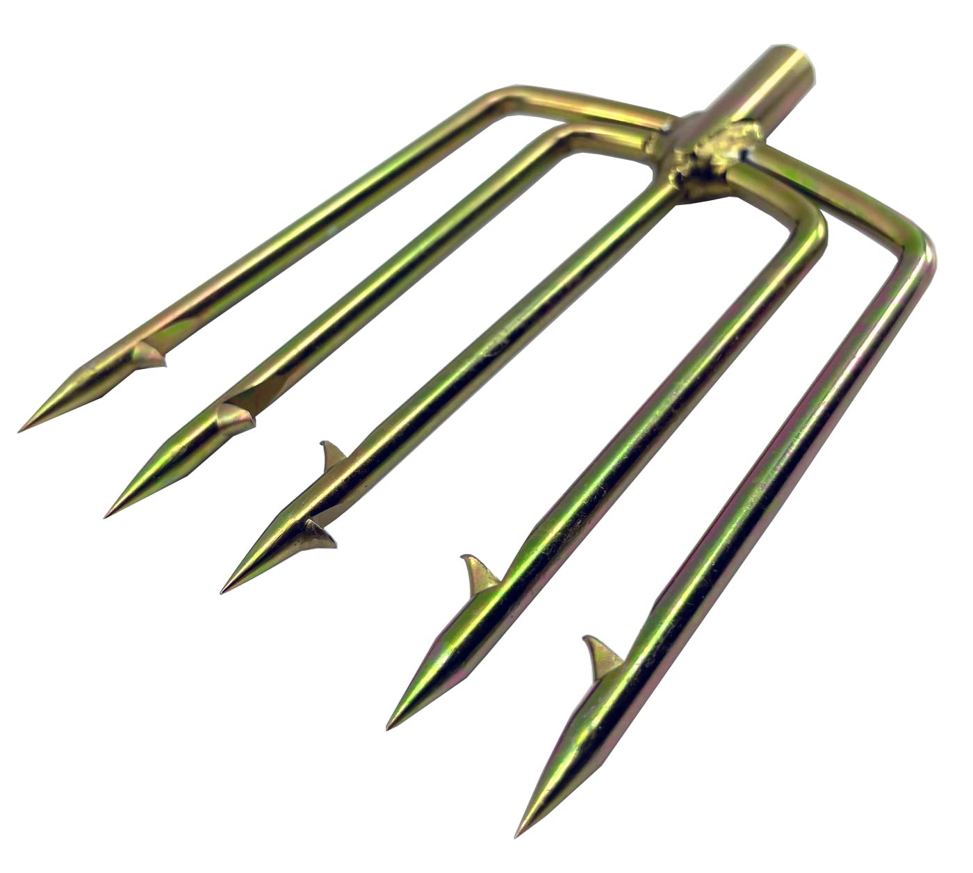Fishing Spear 5 Prong Spearhead Fork Harpoon Tip with Barbs Diving Spear  Gun Head Fishing Tools - AliExpress