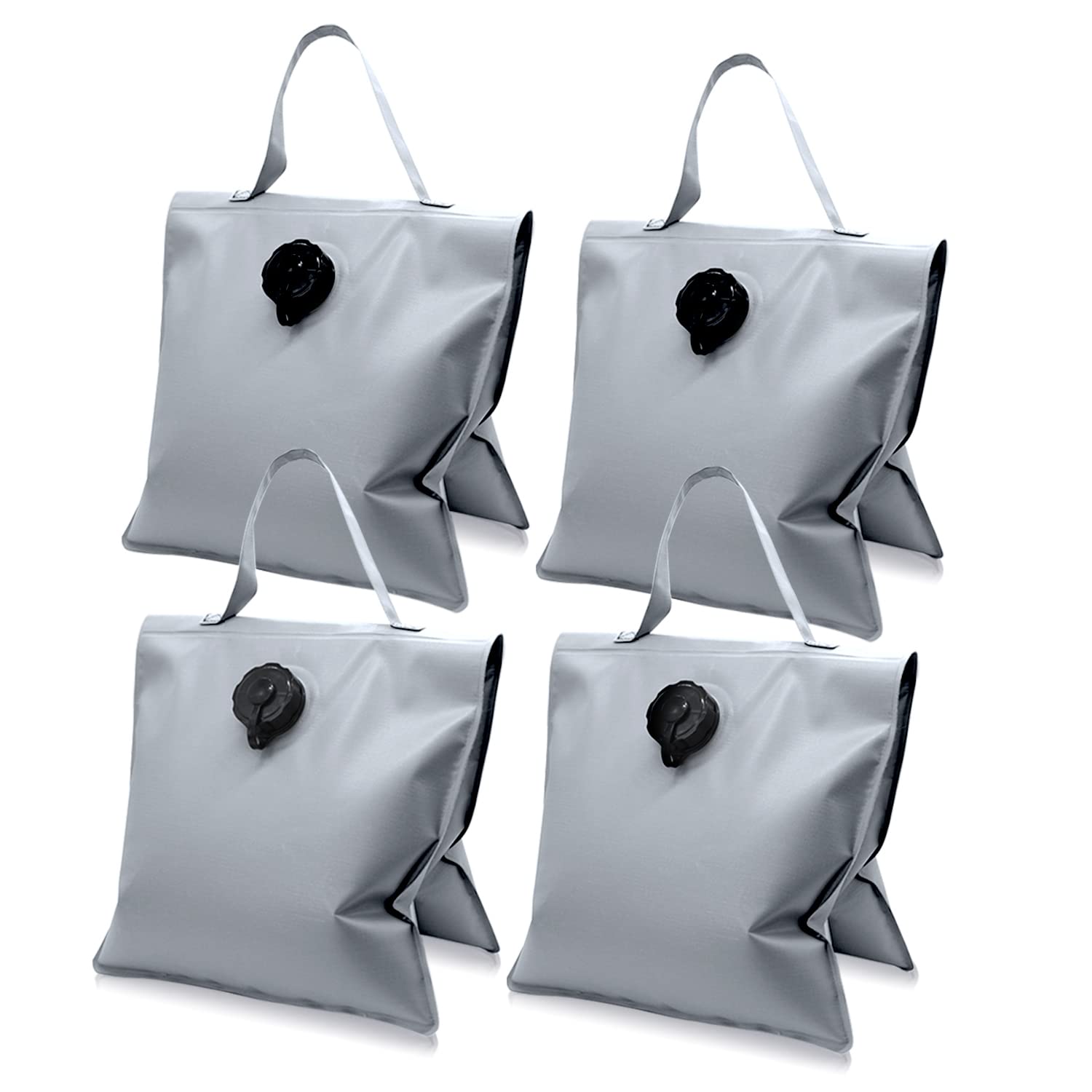 4 Packs Heavy Duty Water Saddlebag Design Sandbag for Photography