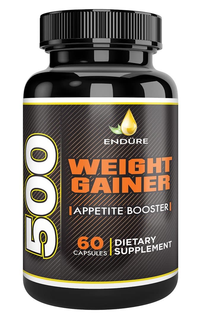 Endure Weight Gainer and Appetite Booster 60 Capsules Amino Acid