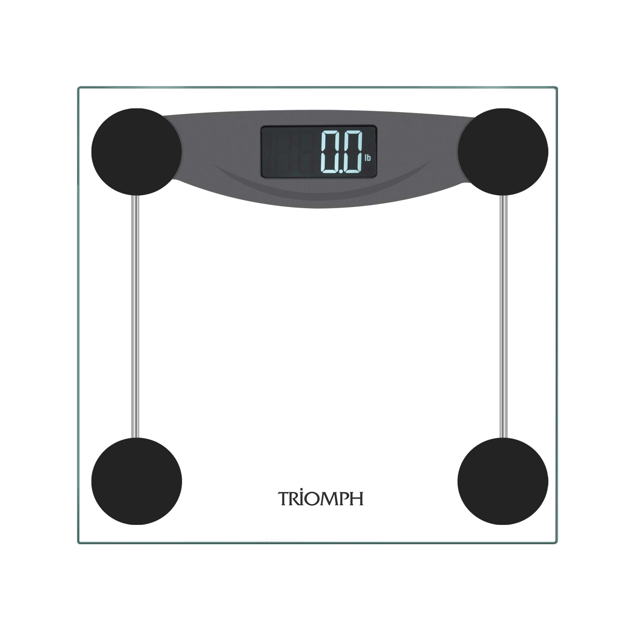 Digital Scale for Body Weight, Step-On Technology, High Capacity