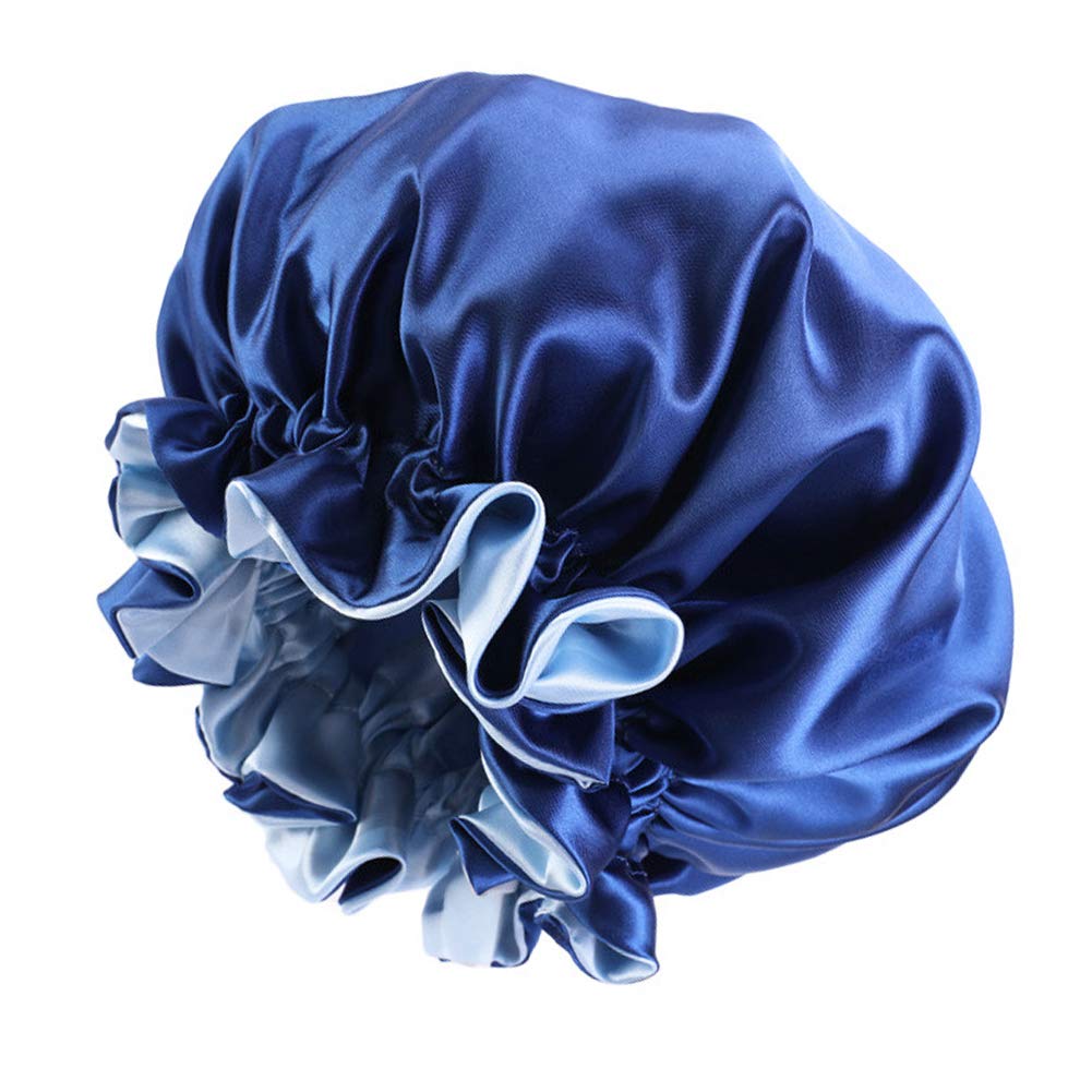 Solid Color Silky Satin Bonnet Cap Bonnets for Women Silky Bonnet