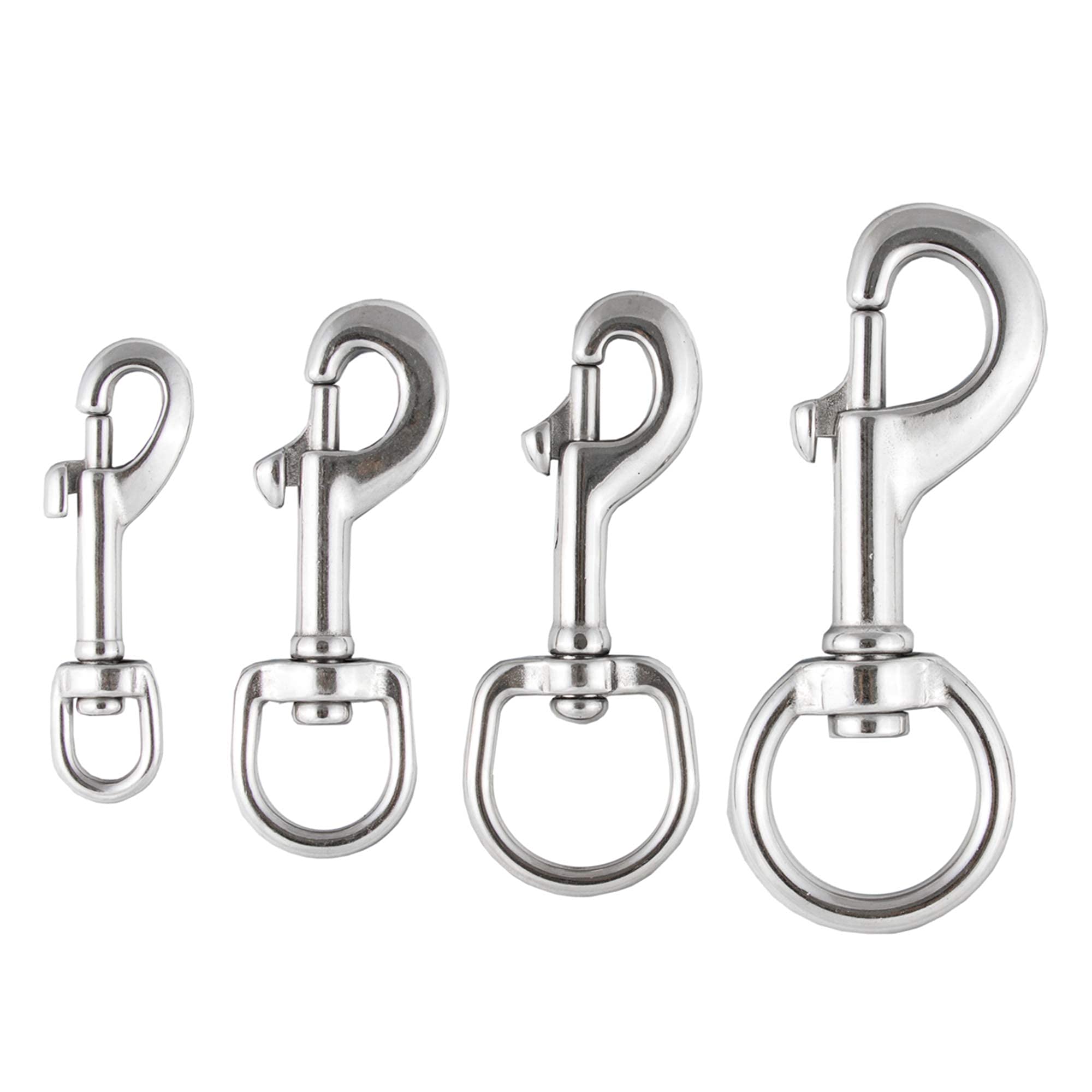 Dive Rite Marine Grade Stainless Steel Bolt Snap for Diving XL-Swivel