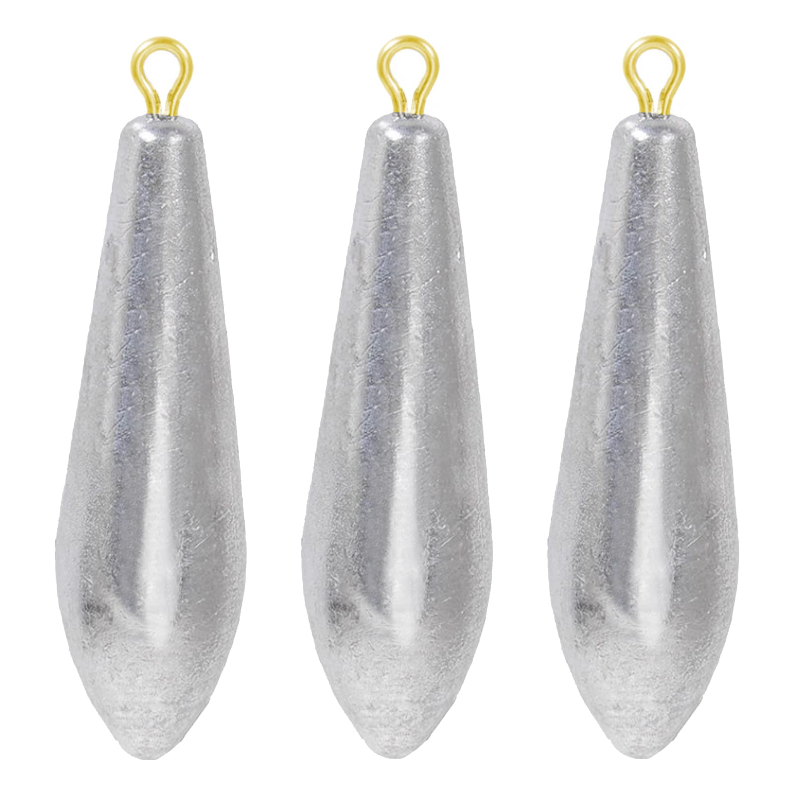 avlcoaky Avlcoaky Fishing Weights Sinkers Streamlined Shape Weights  Freshwater Saltwater Casting Drifting Bottom Fishing Accessory