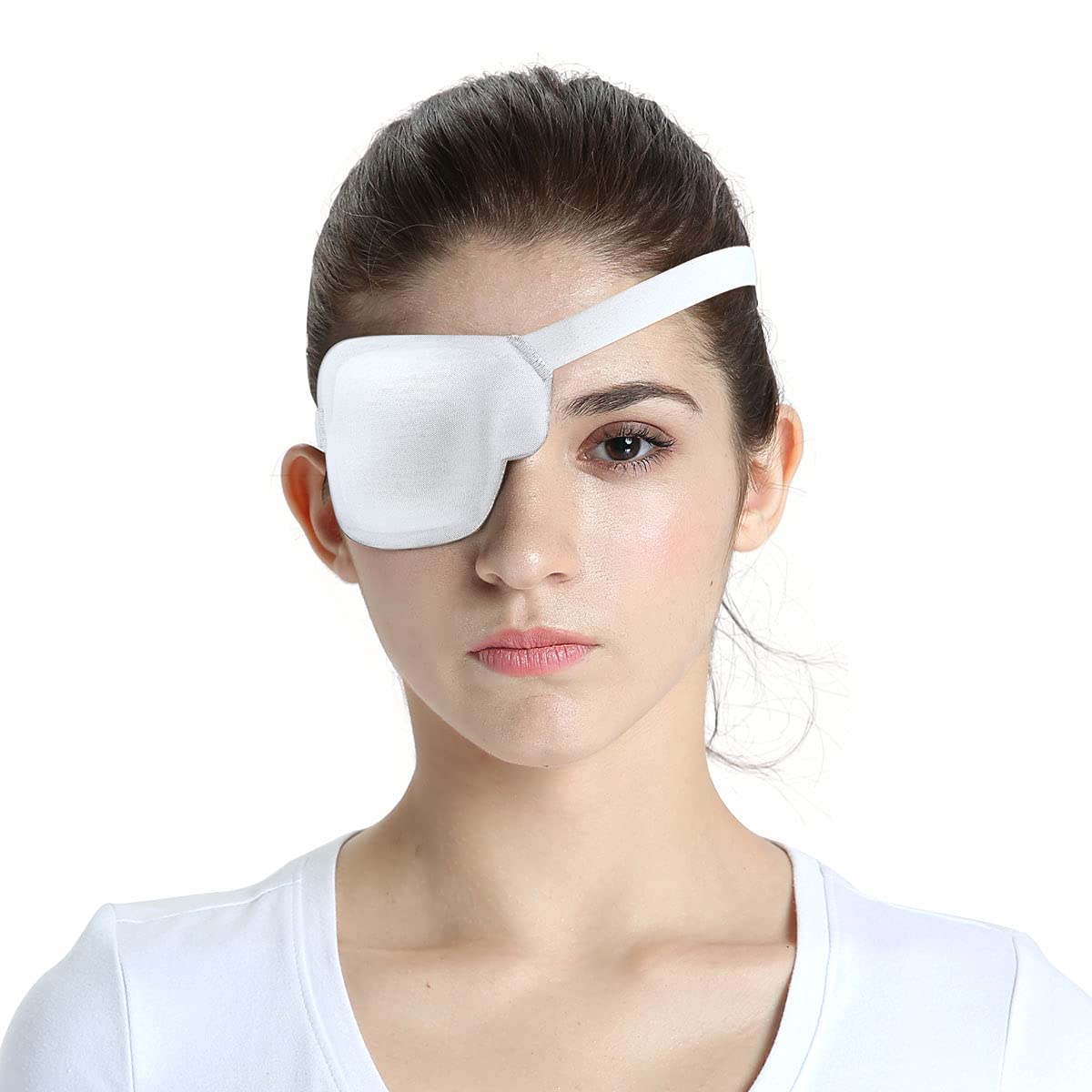 Fcarolyn 3d Eye Patch - 2nd Generation (white) (right Eye)