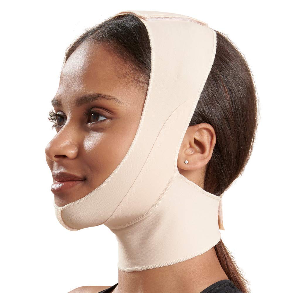 MARENA Unisex Recovery Compression Chin Strap with Mid-Neck