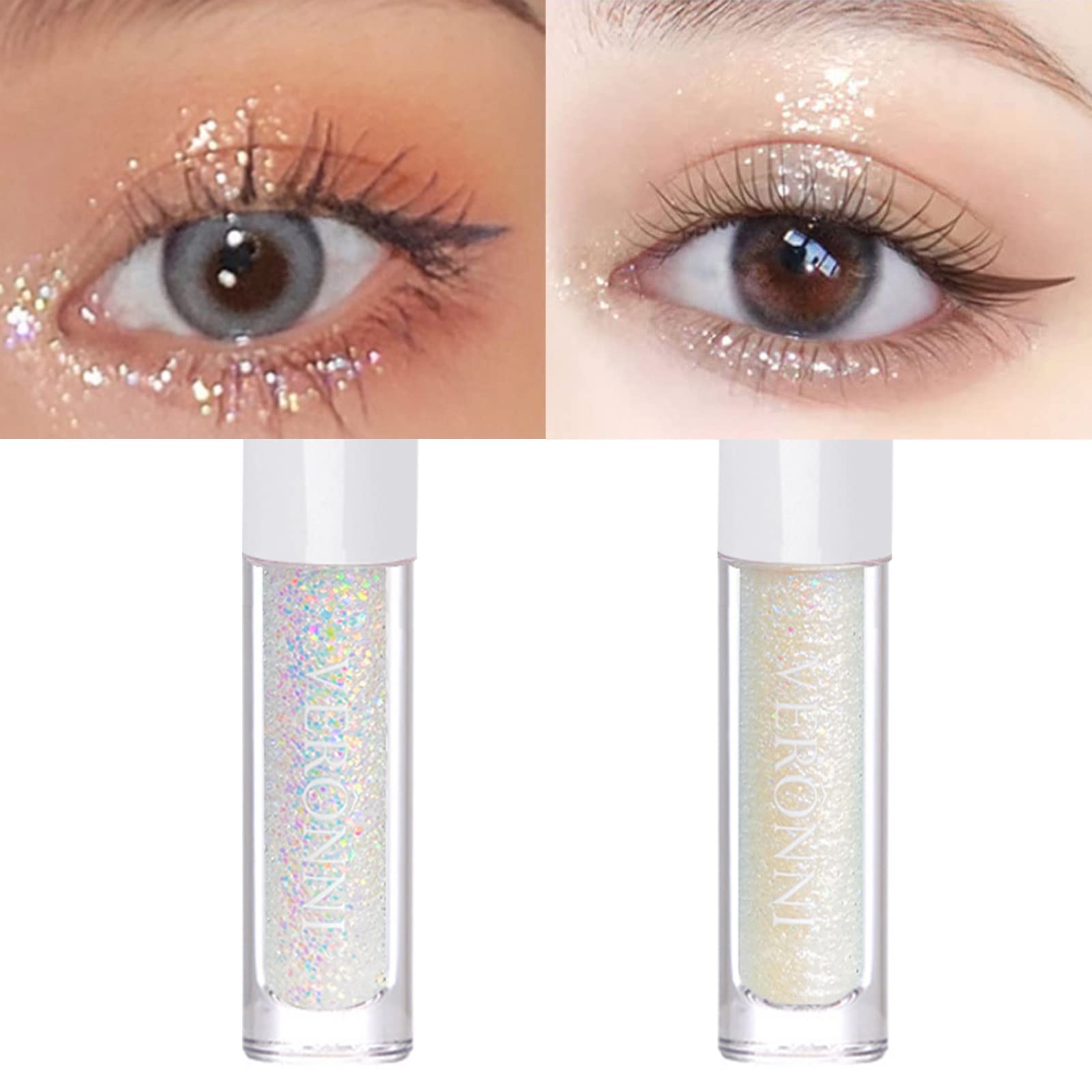 🔥Chameleon Eyeshadow Nail Mirror Paste Glitter Eye Shadow Chrome