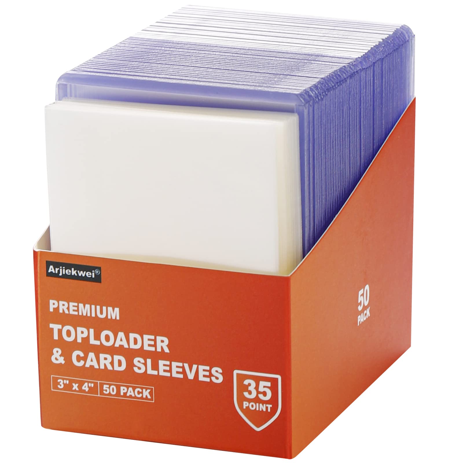 UP - Toploader - 3 x 4 Transparent Regular & Card Sleeves (200)