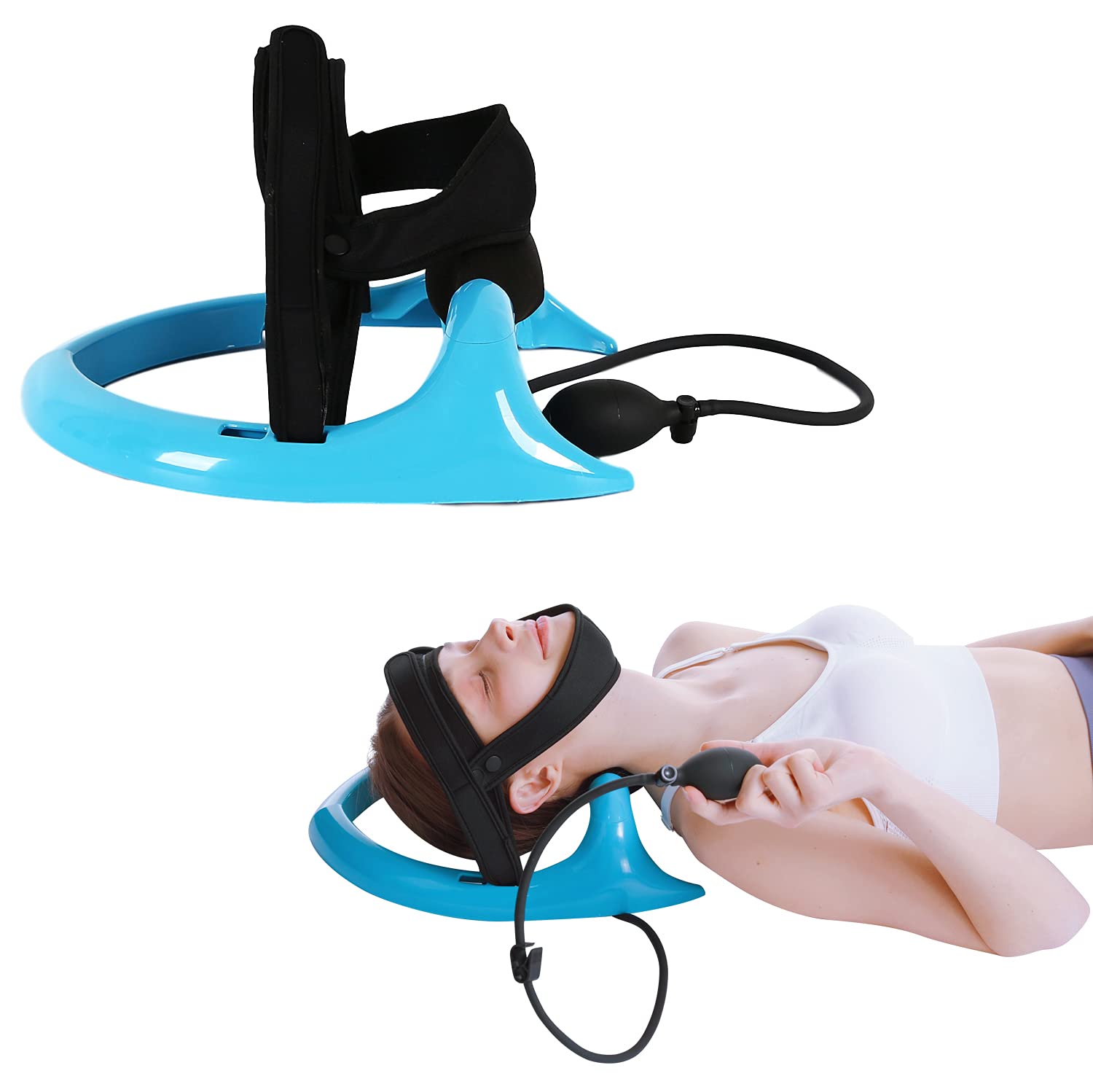 Posture Neck Exercising Cervical Spine Hydrator Pump, Relief for 