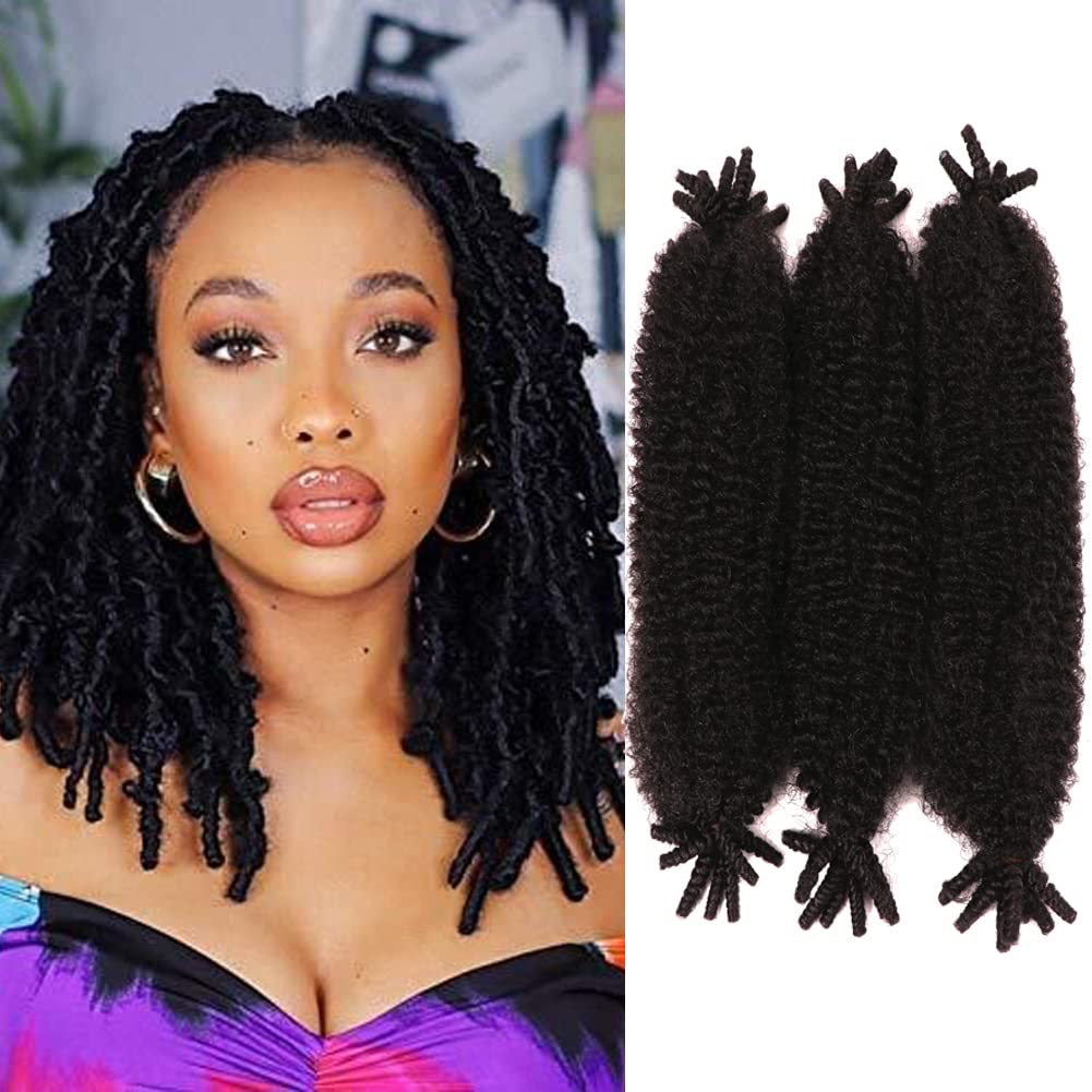 Seimainurs Springy Afro Twist Hair Marley Hair Spring Twist For