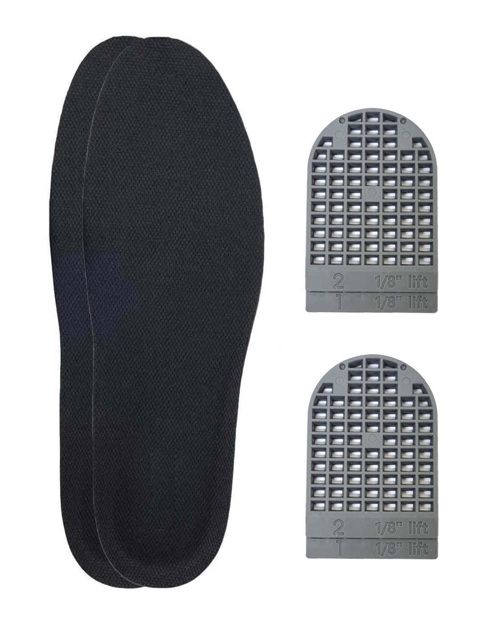 New 1/8 Inch 2 Left or Right Full Length Insoles and Additional Cushion ...