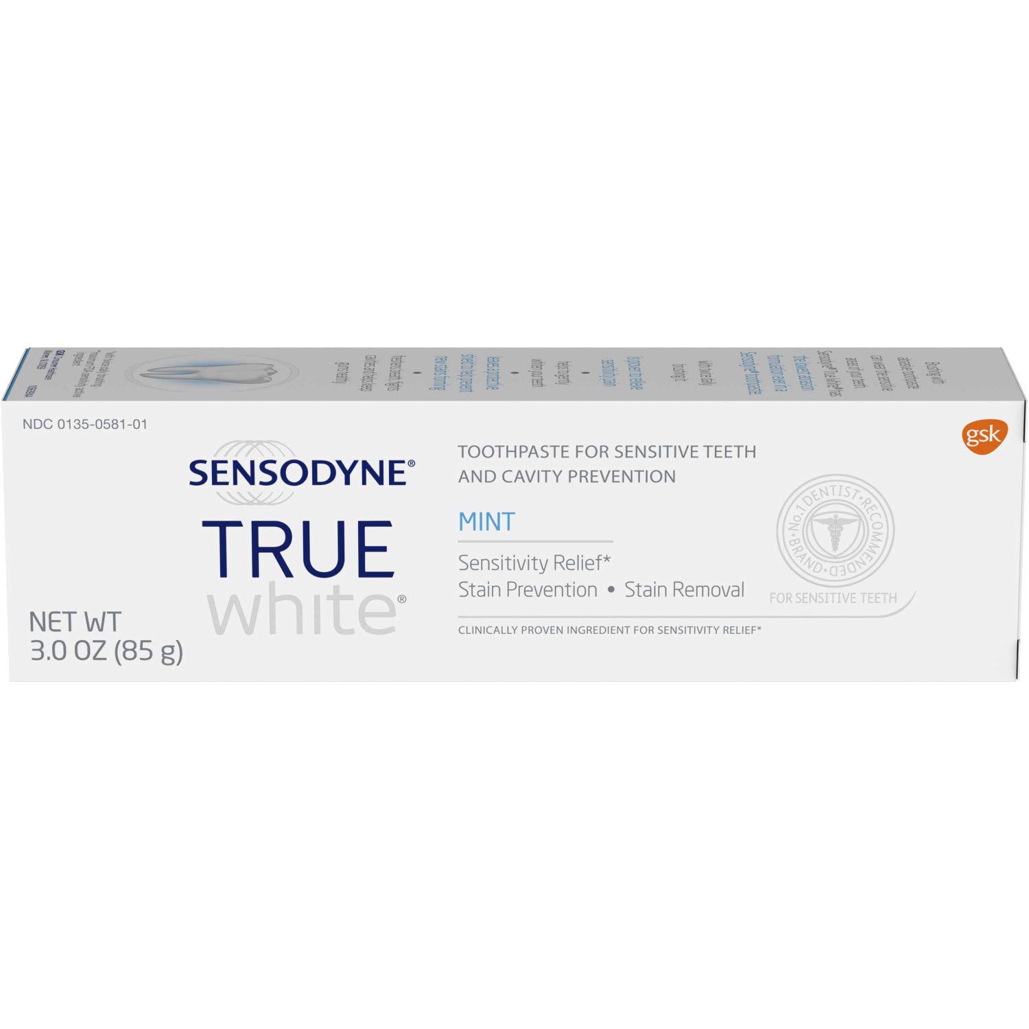 true white toothpaste