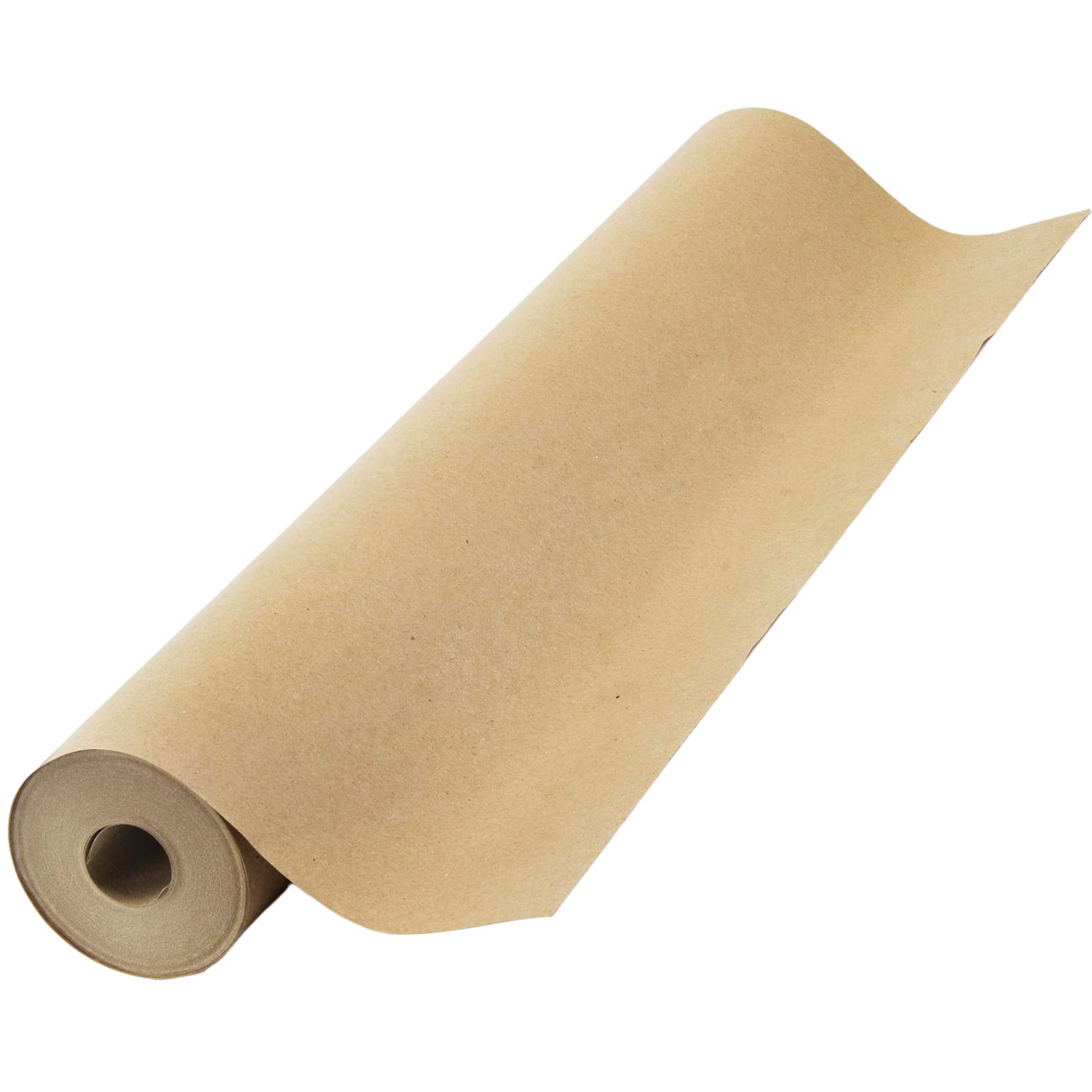Brown Kraft Paper Roll - 36 Inch x 100 Feet - Recycled Paper Perfect for  Gift Wrapping, Craft, Packing, Floor Covering, Dunnage, Parcel, Table Runner