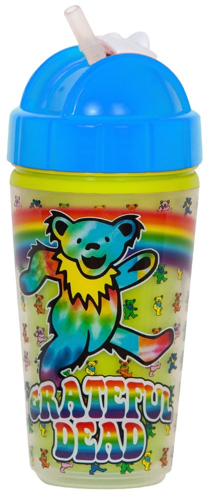 Grateful Dead 'Dancing Bear' Straw Cup