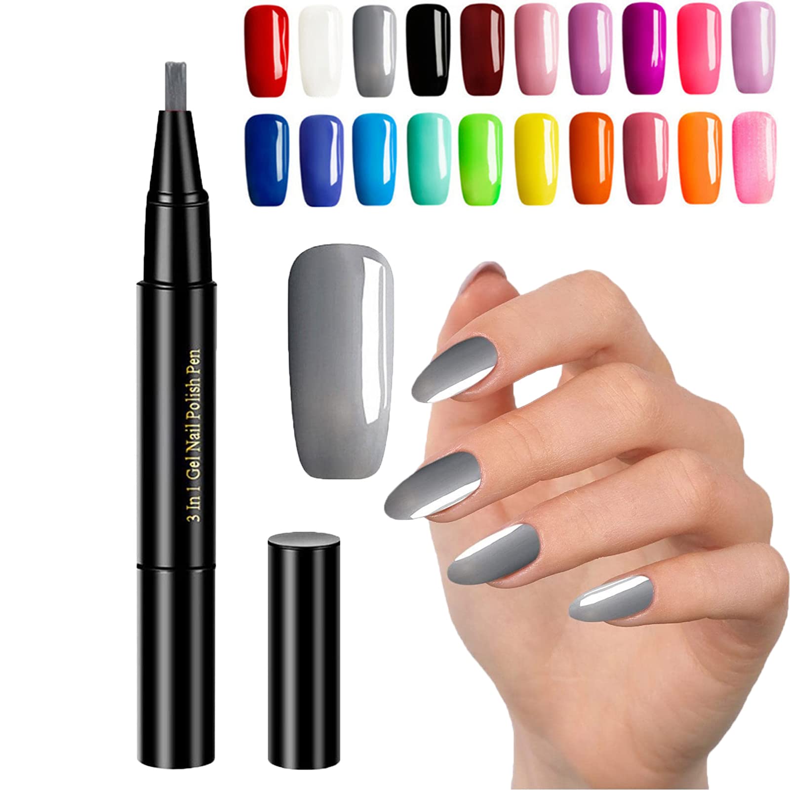 1Pc Replacement Tips Nail Art UV Gel Nail Polish Remover Pen Manicure  Cleaner Polish Corrector Remover Pen Remover Wrap Tool | SHEIN USA
