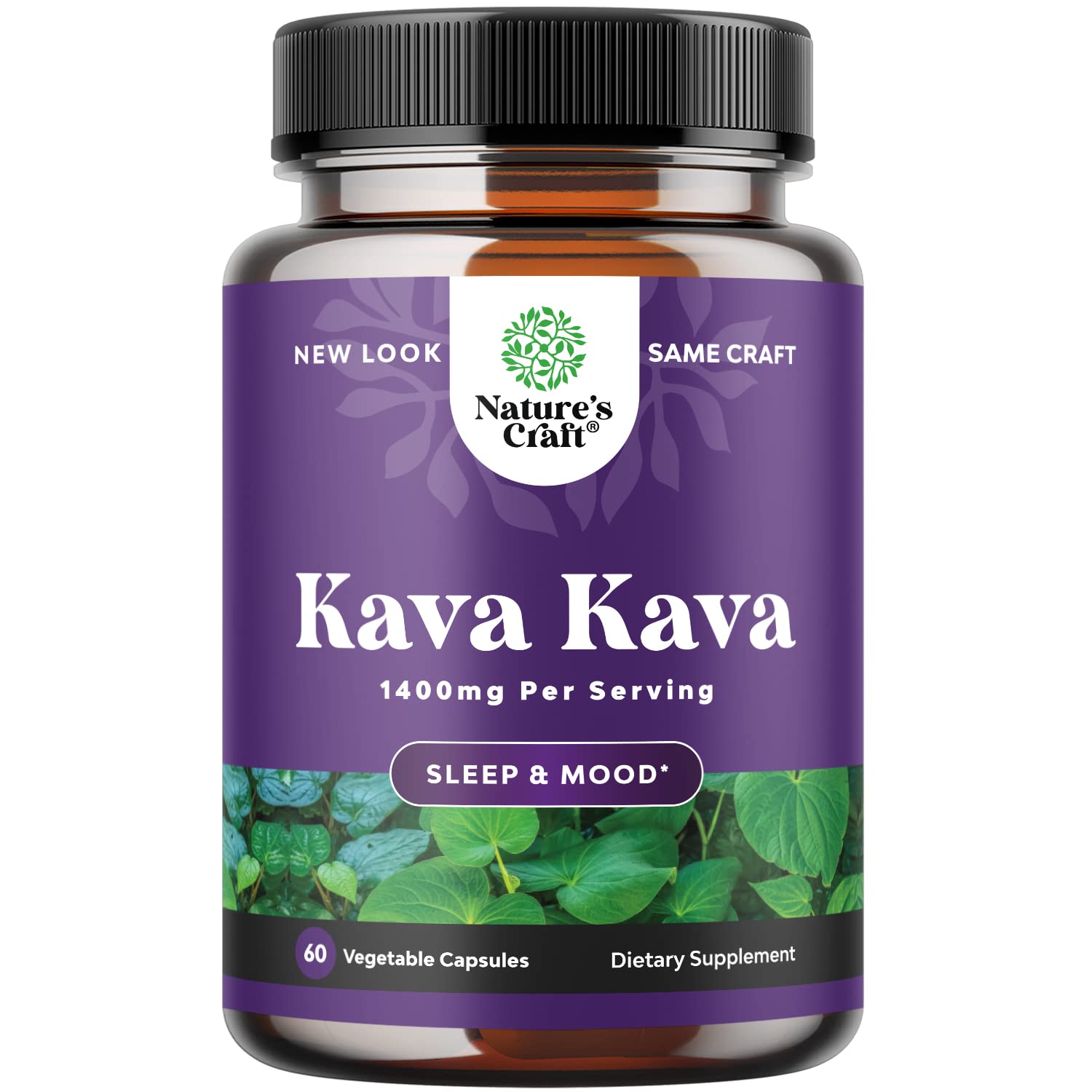 Kava Kava Mood Support Supplement 1400mg Kava Kava Capsules Fast