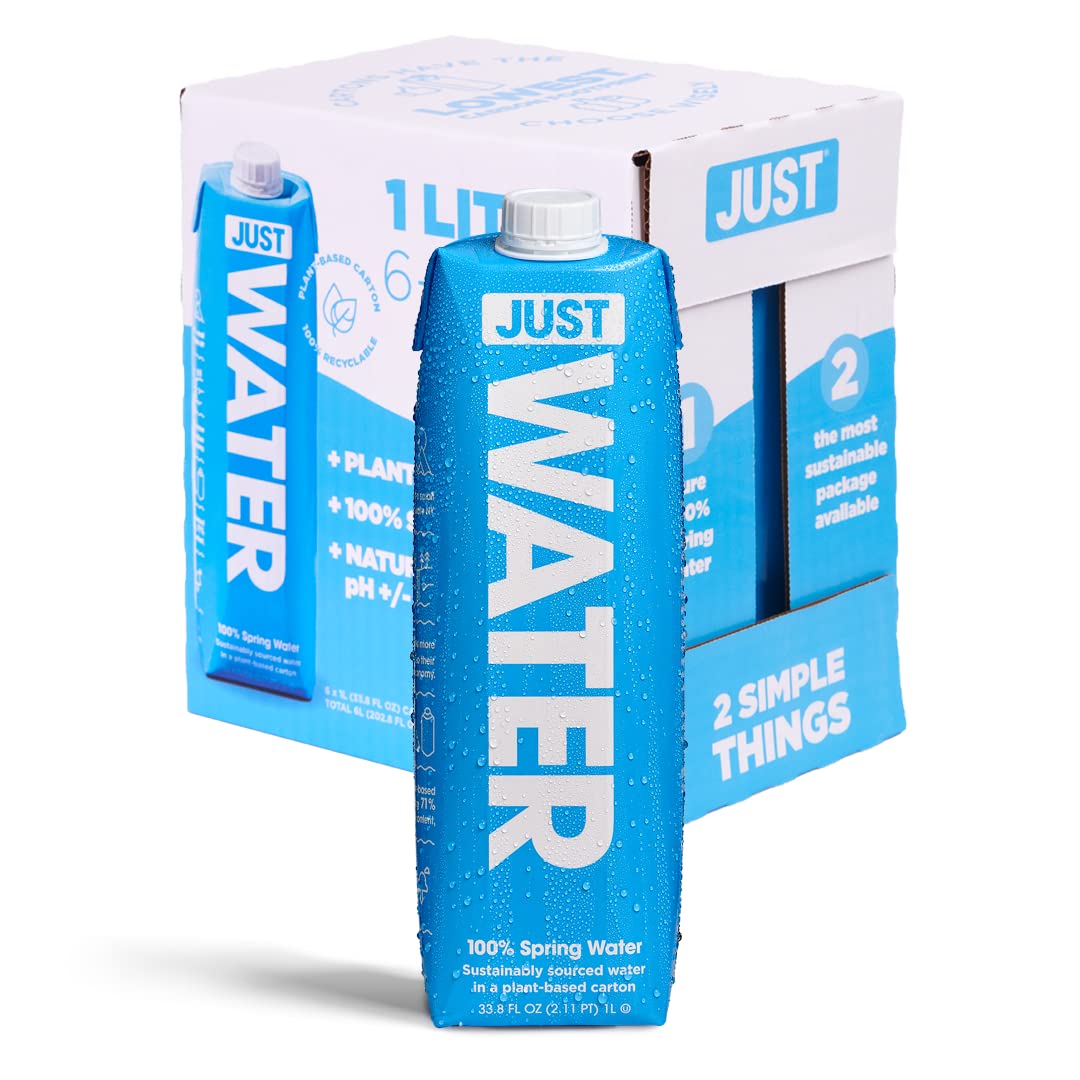  JUST Water Infused Spring Water Flavored with Organic