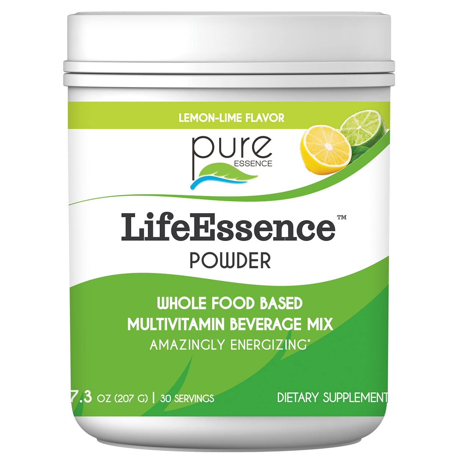  Pure Essence Labs LifeEssence Multivitamin Powder for Men and  Women, Natural Herbal Supplement with Vitamin D3, B12, and Biotin,  Energizing Whole Food Based Powder Mix, 7.3 oz : Health & Household