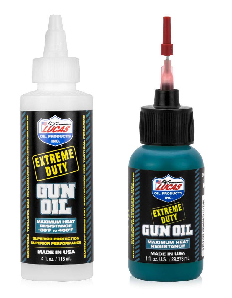 Lucas Oil Extreme-Duty Gun Oil, 4 oz Bottle - 10877