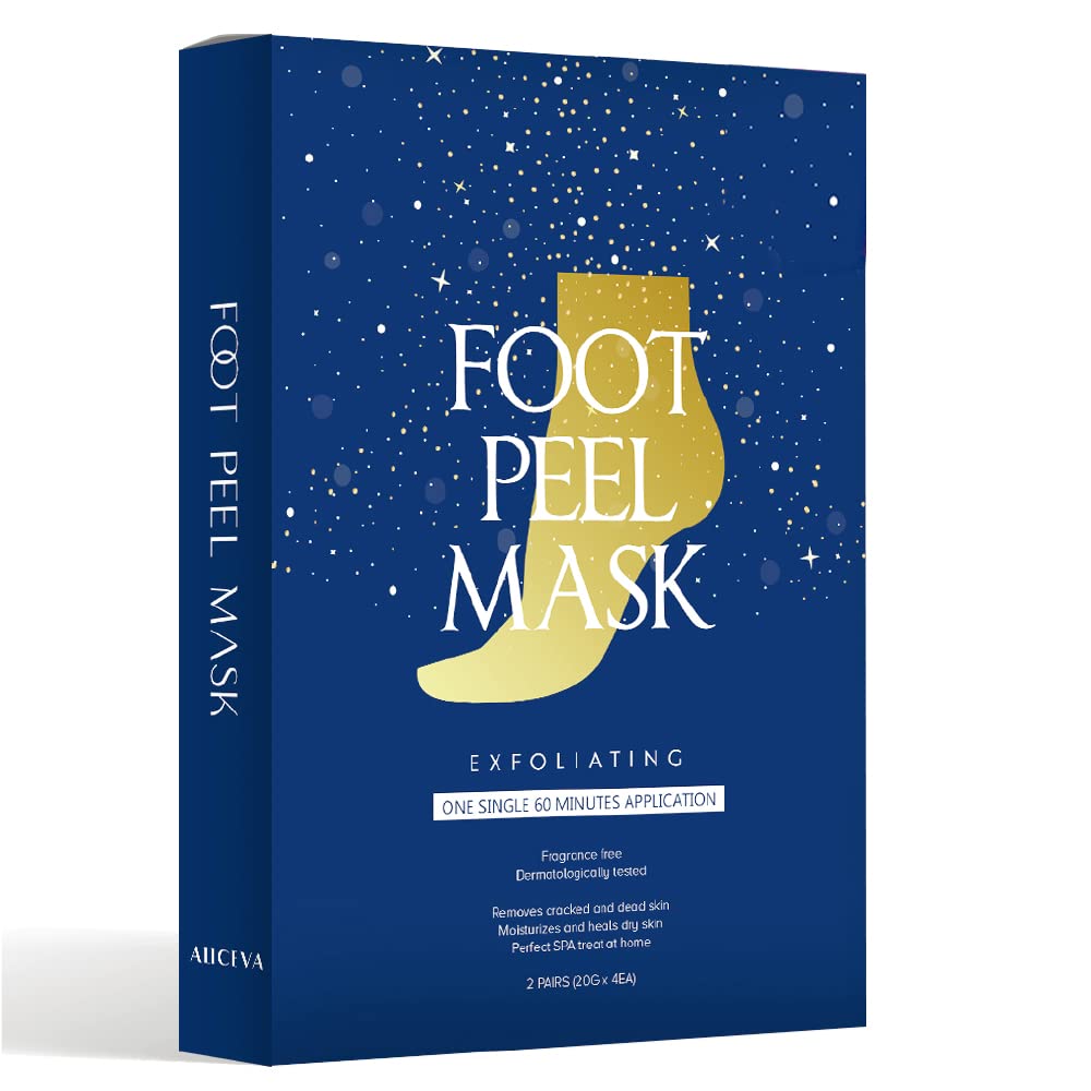 Foot Peel Mask to Exfoliate Dead Skin - Dermatologically Tested