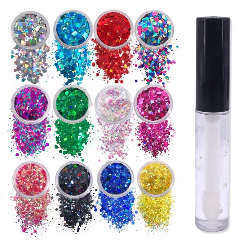 Electric Bliss Beauty 30 Grams Loose Glitter Spray - Holographic Glitter  Spray - Cosmetic Grade - Makeup Face Body