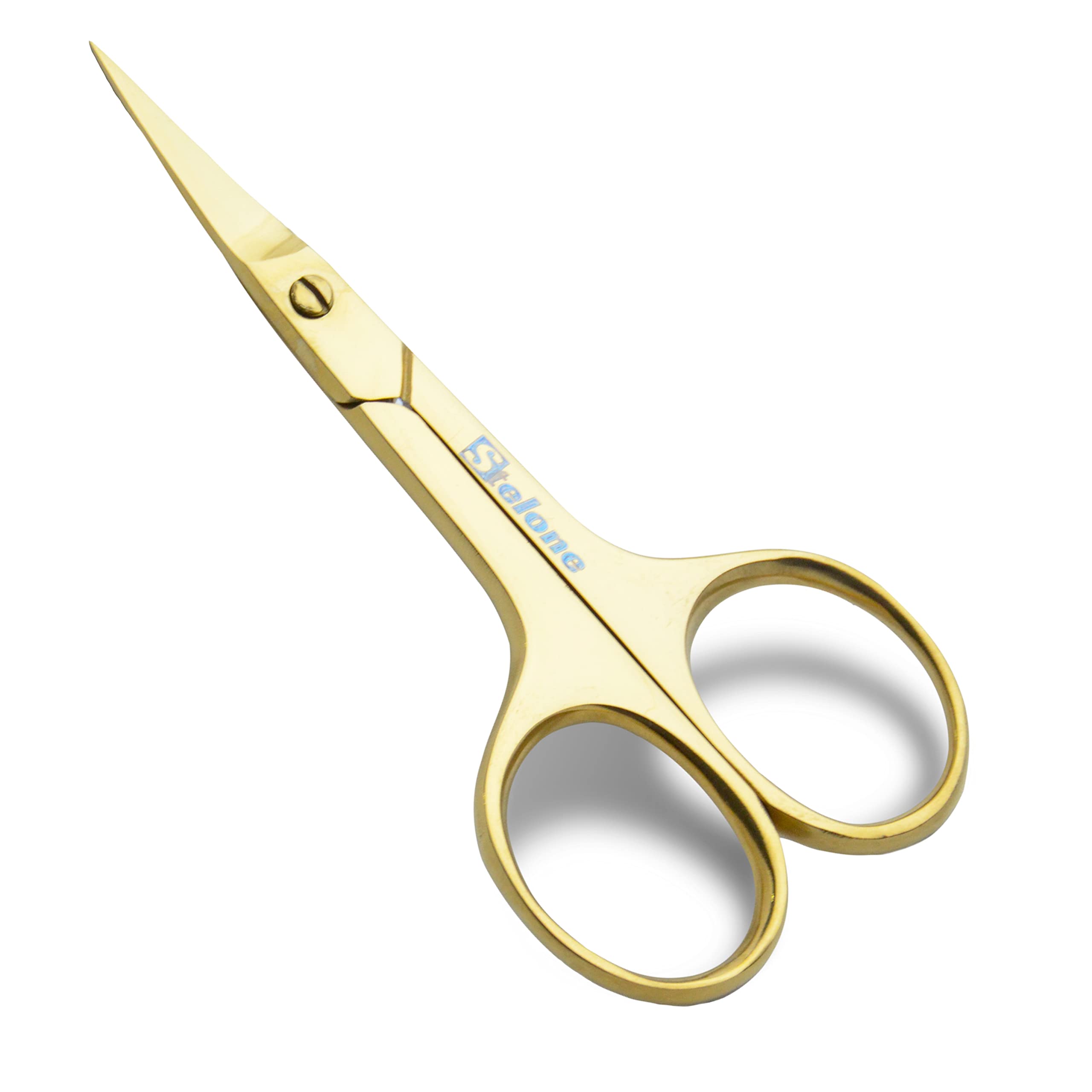 Gold Eyebrow Scissors – LLBA USA