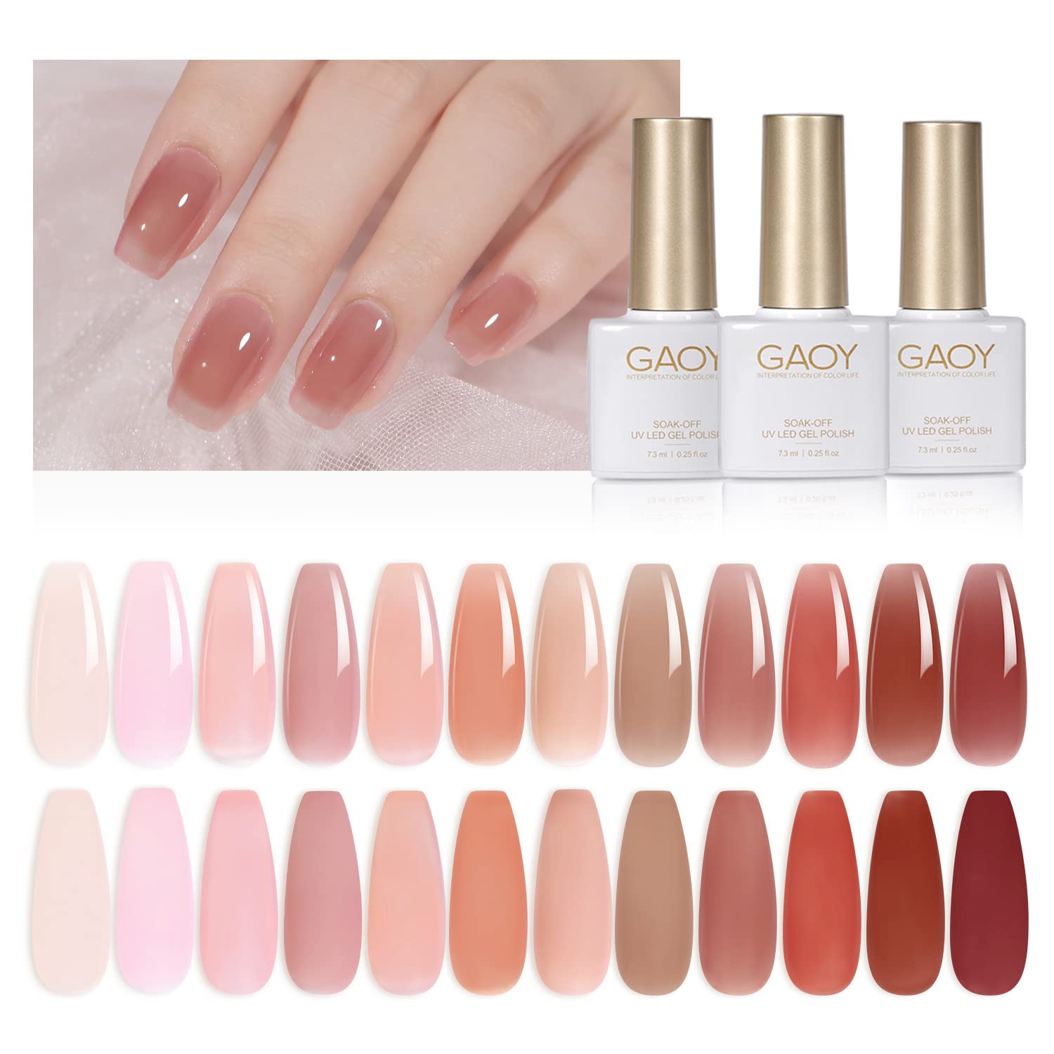 Buy SNAZZY NAILS Nail Polish | Glossy Nail Kit | Highly Pigmented & Long  Lasting Nail Enamel | 9.9 ML Each | Gift Set for Women - N02 Everyday  Nudes-Set of 12