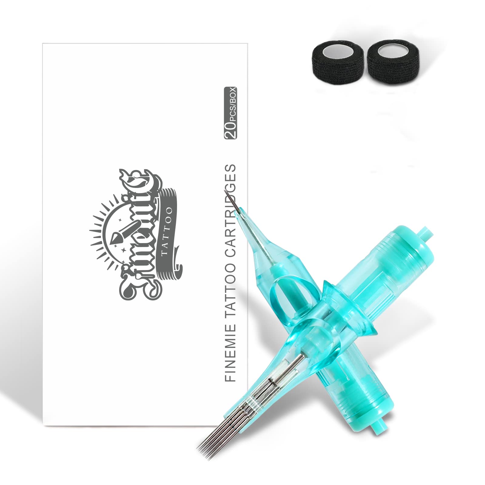 Ambition TREX Cartridges #12 Standard 11RL Disposable Tattoo Needles 11  Round Liner Long Taper 1211RL 20Pcs for Rotary Tattoo Machine Supply