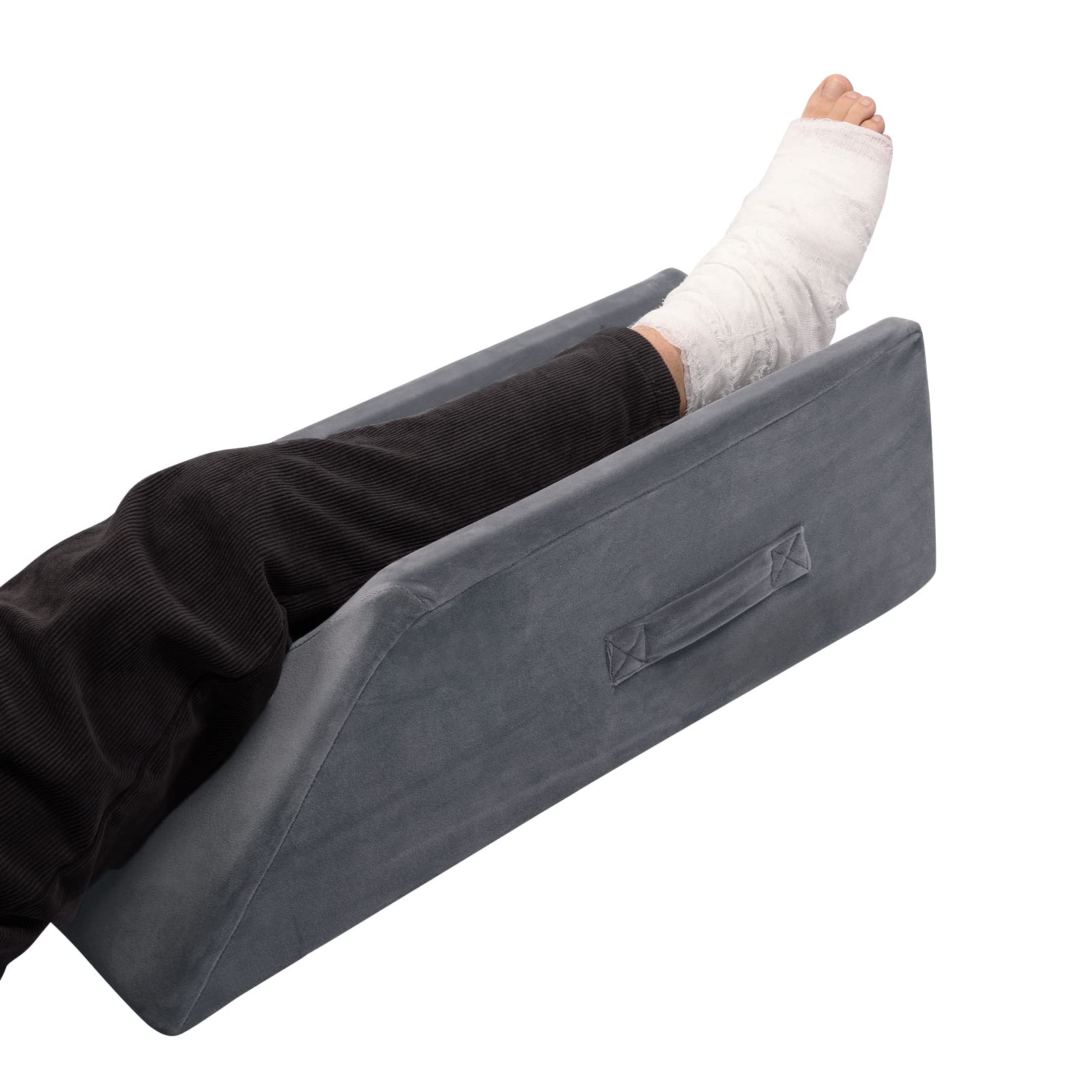 LightEase Post-Surgery Leg, Knee, Ankle Elevation Pillow, Memory