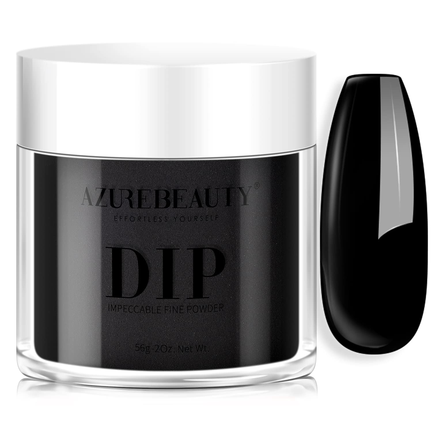 AZUREBEAUTY Dipping Powder Glitter Sparkle Silver Color 2 Oz/56g, Nail Dip  Powder French Nail Art Starter Manicure Salon DIY at Home, Odor-Free