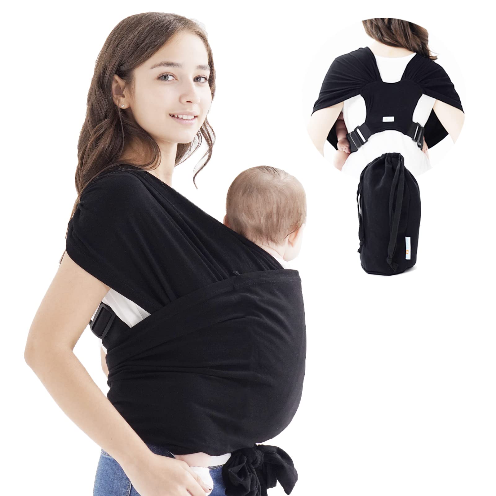 Body wrap to store hold baby