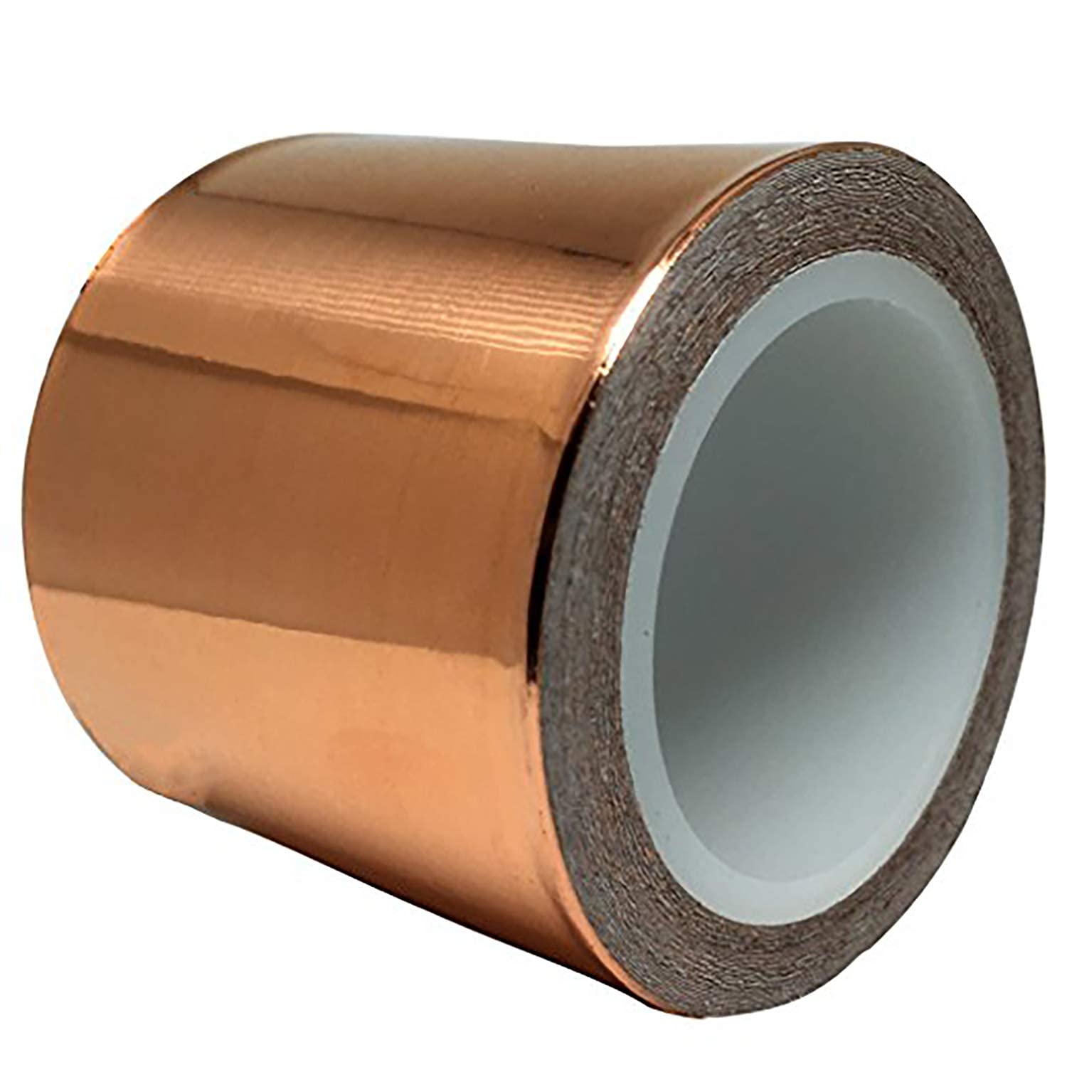 Kraftex Copper Tape 2 Inch x 33ft, Copper Foil Tape, Copper Tape with  Strong Conductive Adhesive, Conductive Tape, Copper Flashing, Shielding  Tape, Copper Slug Tape