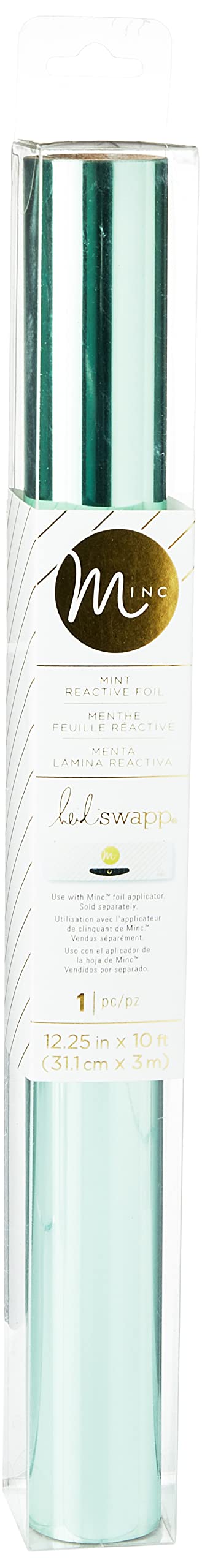  American Crafts Heidi Swapp MINC Application Machine Reactive  Foil by, Blue Foil Roll