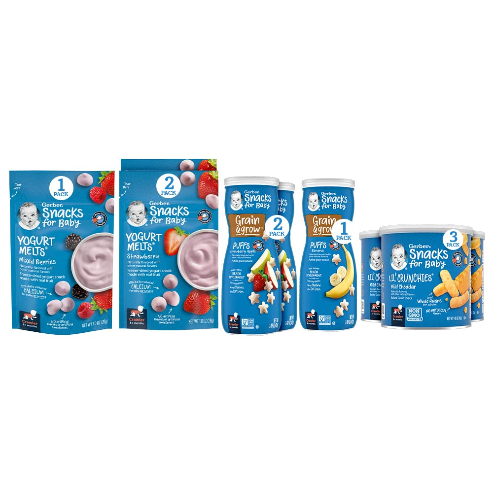 Gerber puffs outlet age