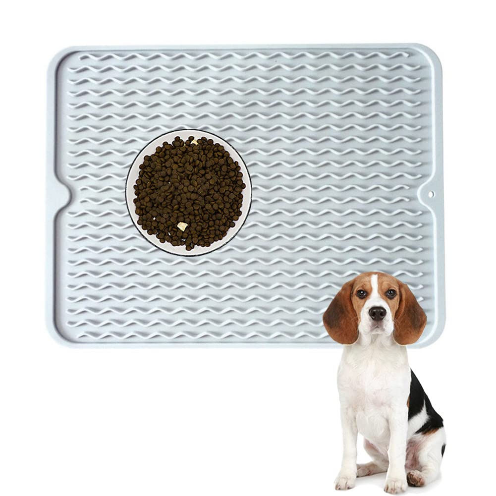 Dog Feeding Mats Waterproof Dog Bowl Mat for Food and Water Non-Slip Pet Food  Mat Feeding Placemat for Cats Dogs Puppies Kittens - AliExpress